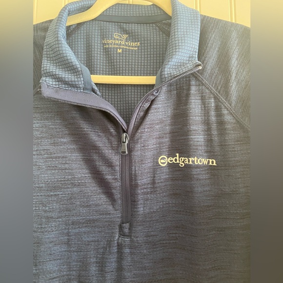 Vineyard Vines Edgartown Martha’s Vineyard Performance Quarter Zip Long Sleeve M - Picture 6 of 7